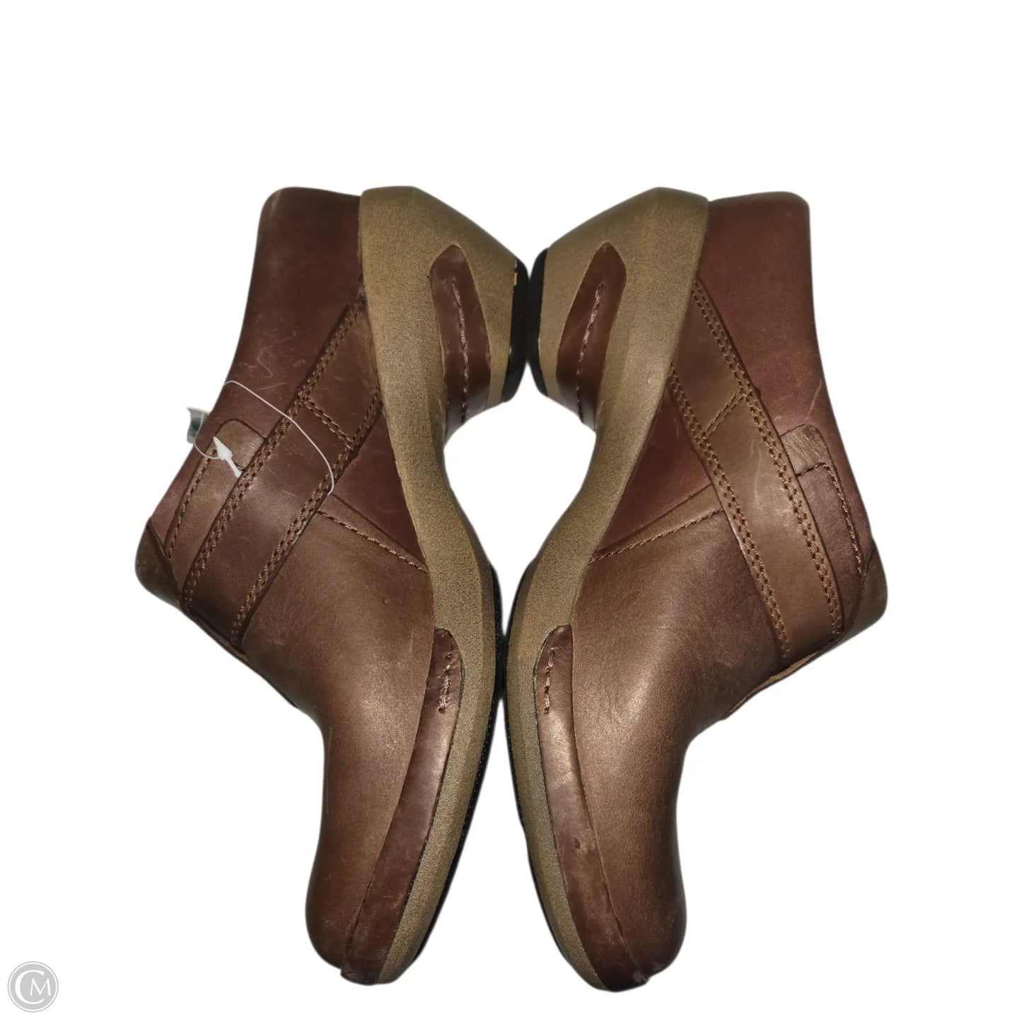 Shoes Heels Block By Merrell In Brown, Size: 8.5