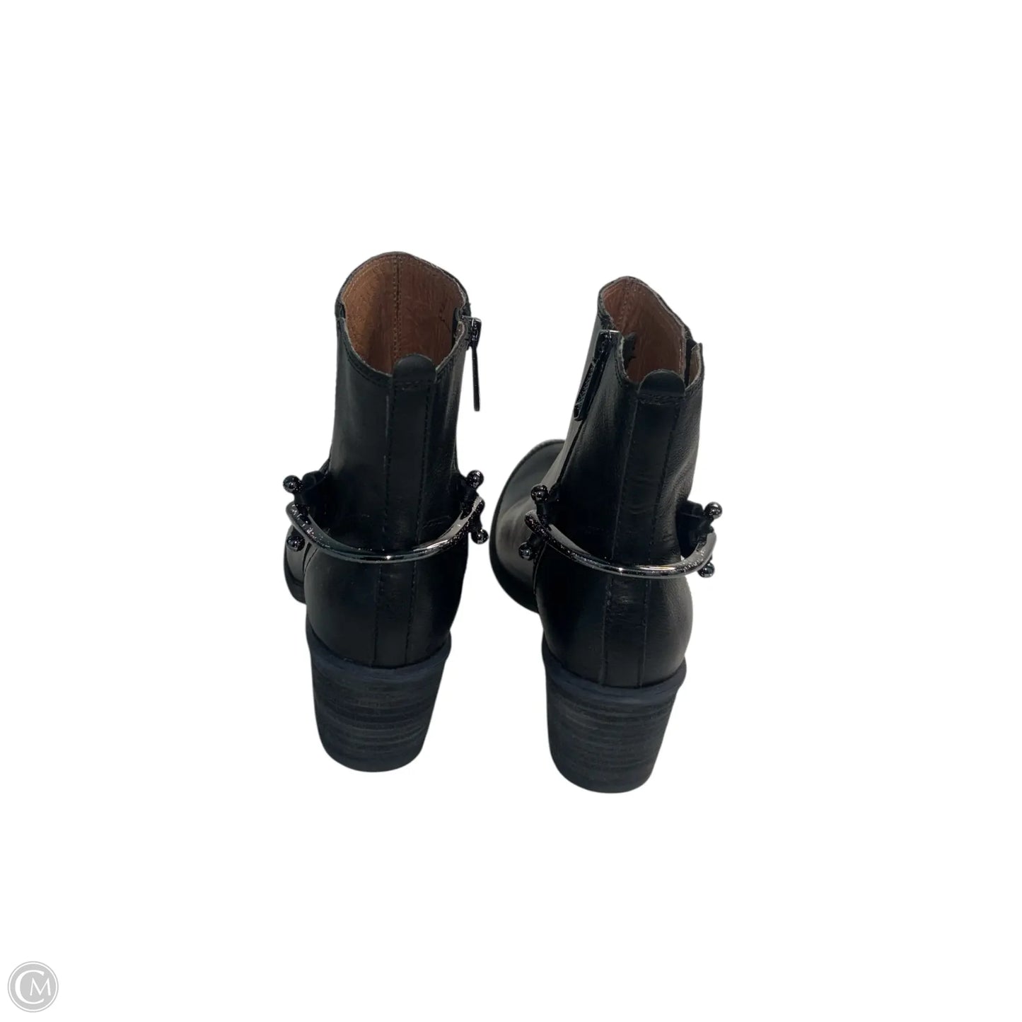Boots Ankle Flats By Donald Pliner In Black, Size: 9