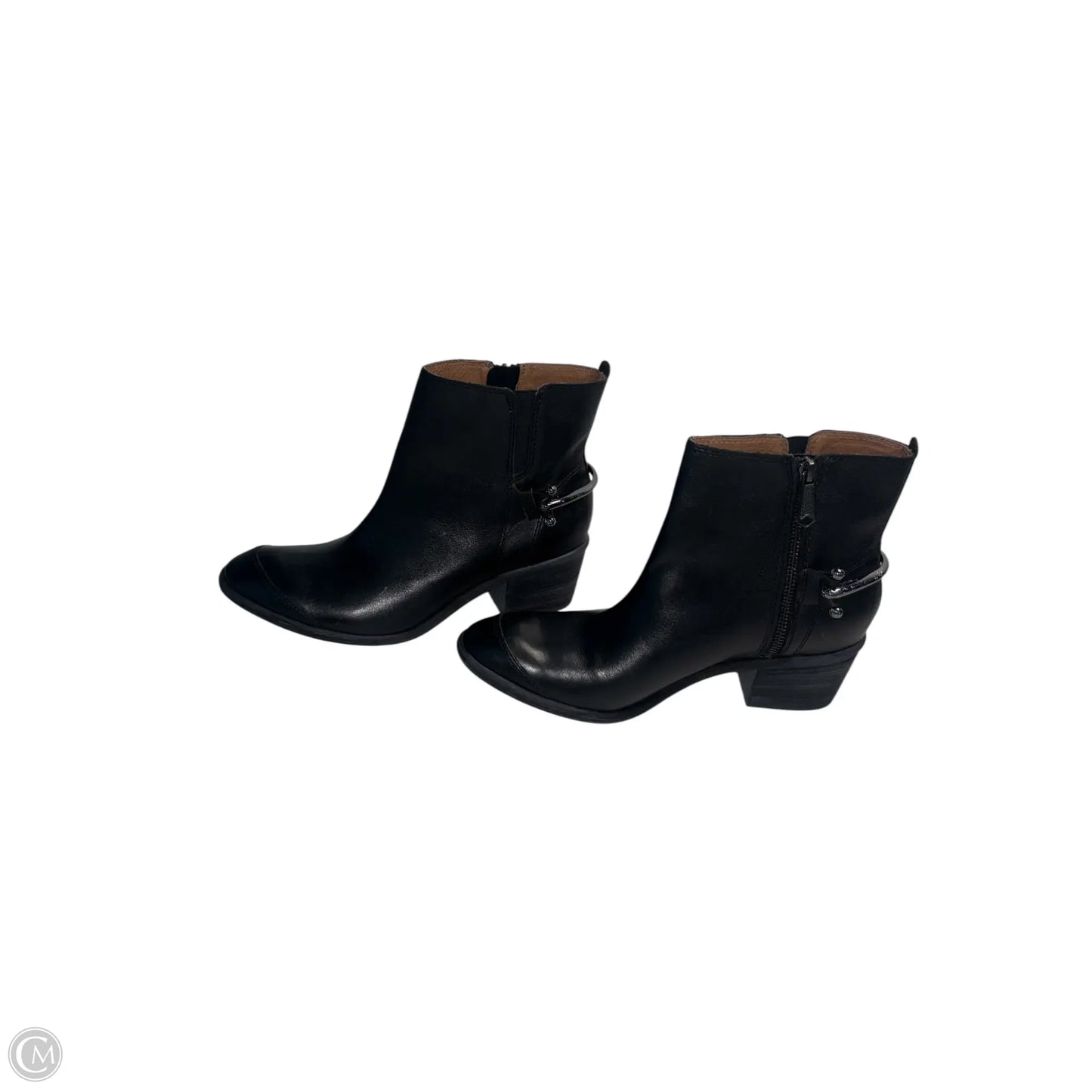 Boots Ankle Flats By Donald Pliner In Black, Size: 9