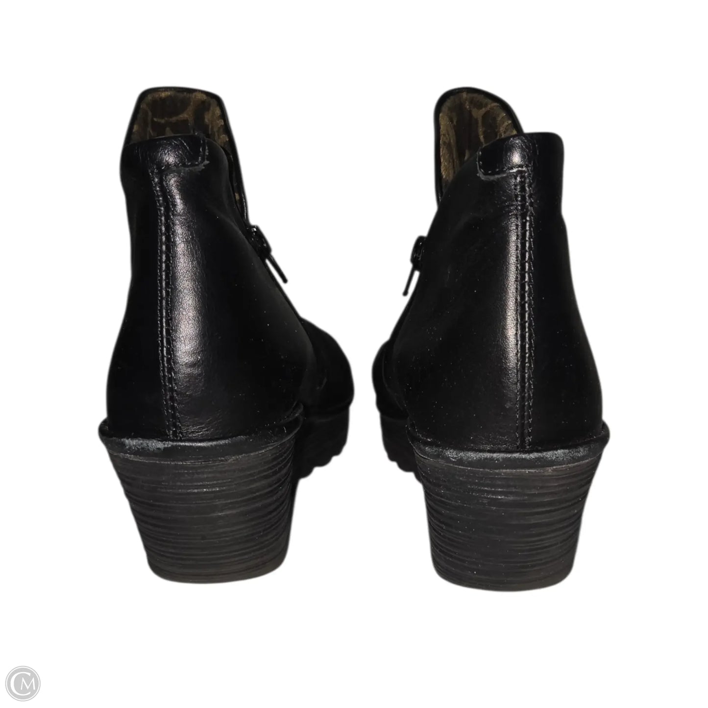 Boots Ankle Flats By Fly London In Black, Size: 9