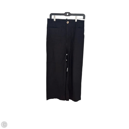 Pants Wide Leg By Maeve In Black, Size: 10