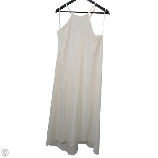 Dress Casual Maxi By Clothes Mentor In White, Size: L