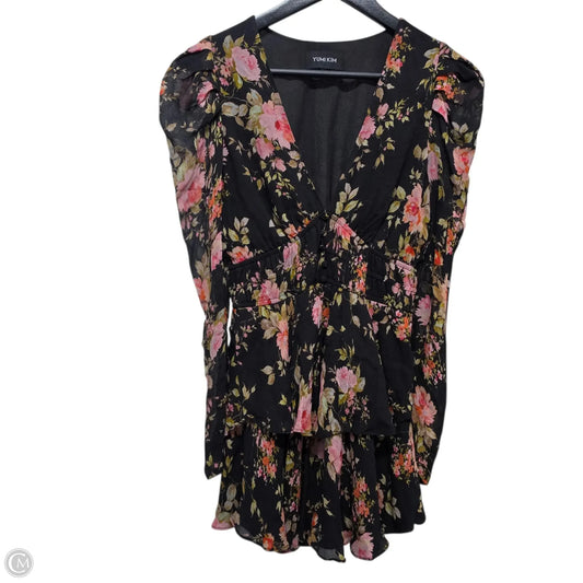 Dress Casual Short By Yumi Kim In Floral Print, Size: S