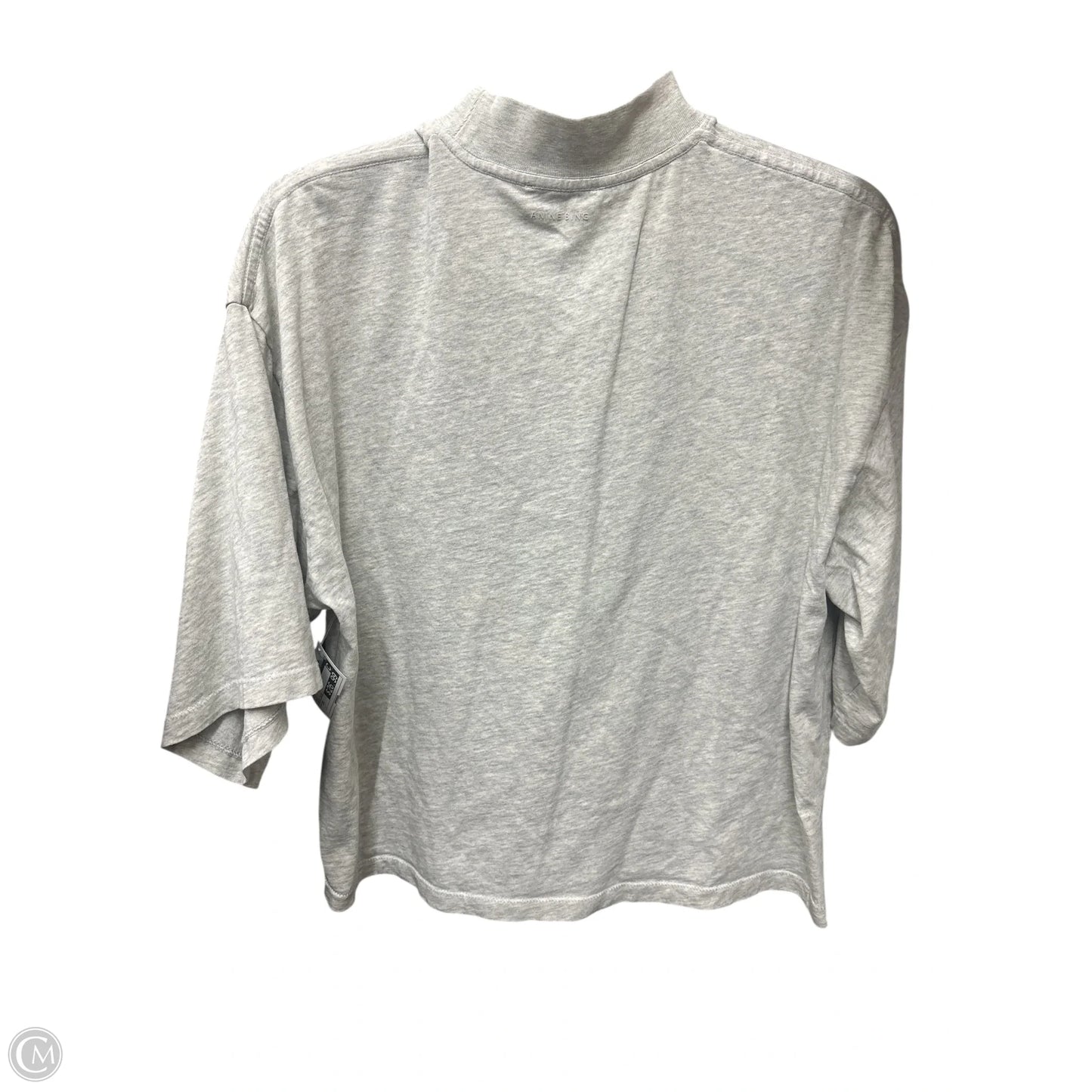 Top Short Sleeve By ANNIE BING In Grey, Size: Xs