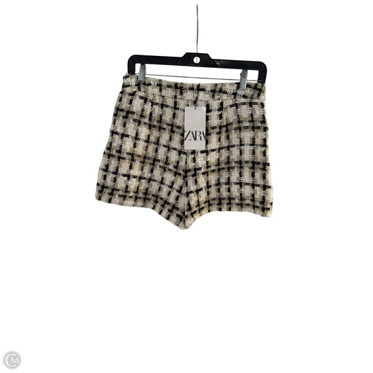 Shorts By Zara In Plaid Pattern, Size: M