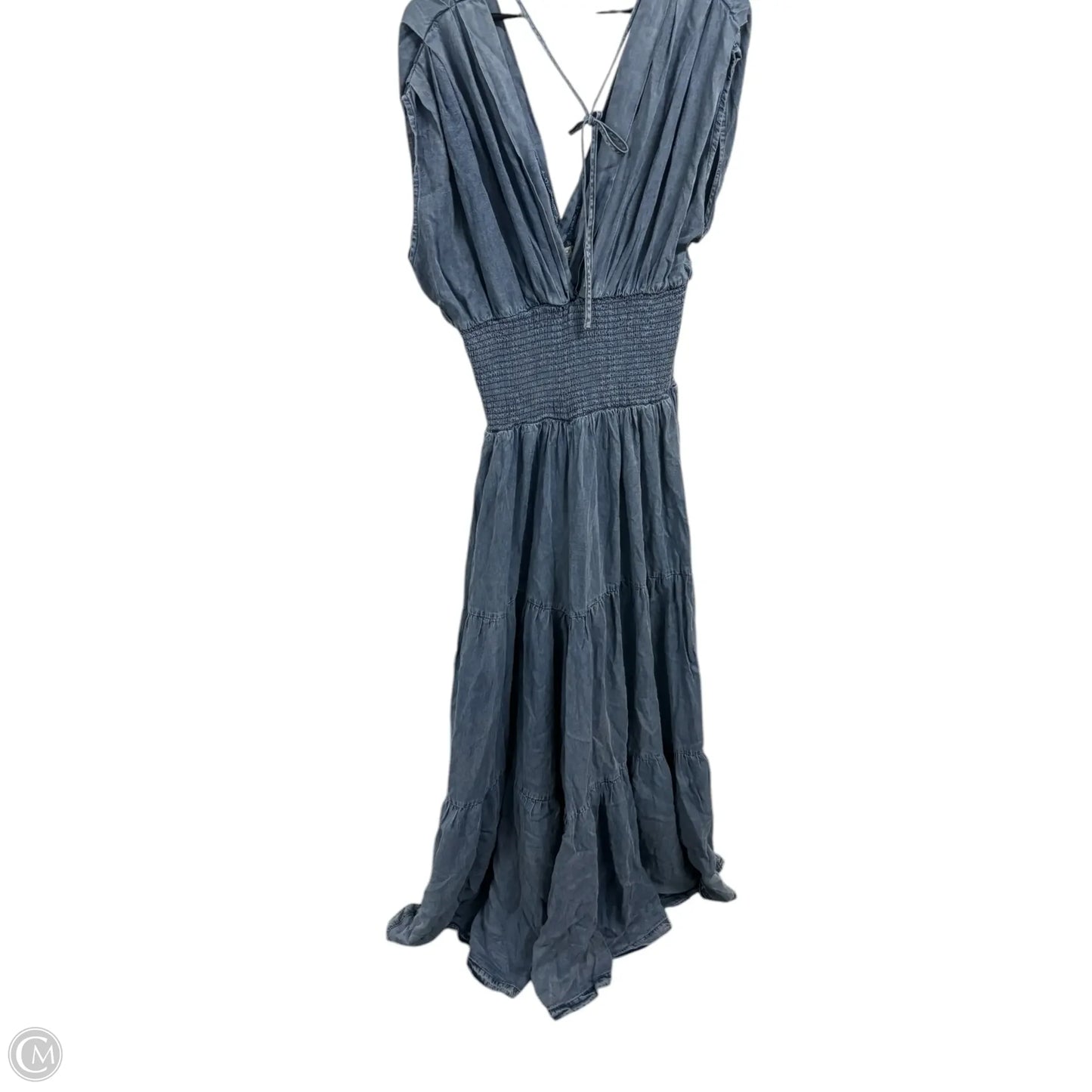 Dress Casual Maxi By Fashion Nova In Blue, Size: 1x