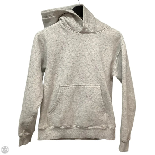 Sweatshirt Hoodie By Tna In Grey, Size: Xs