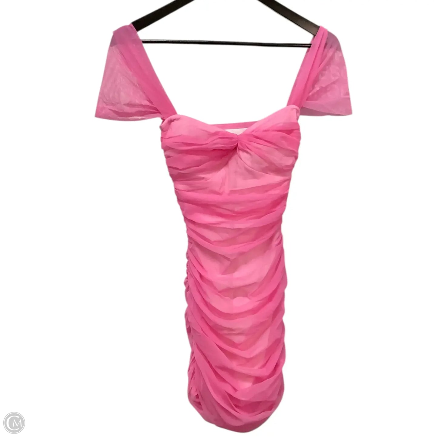 Dress Party Short By Norma Kamali In Pink, Size: Xxs