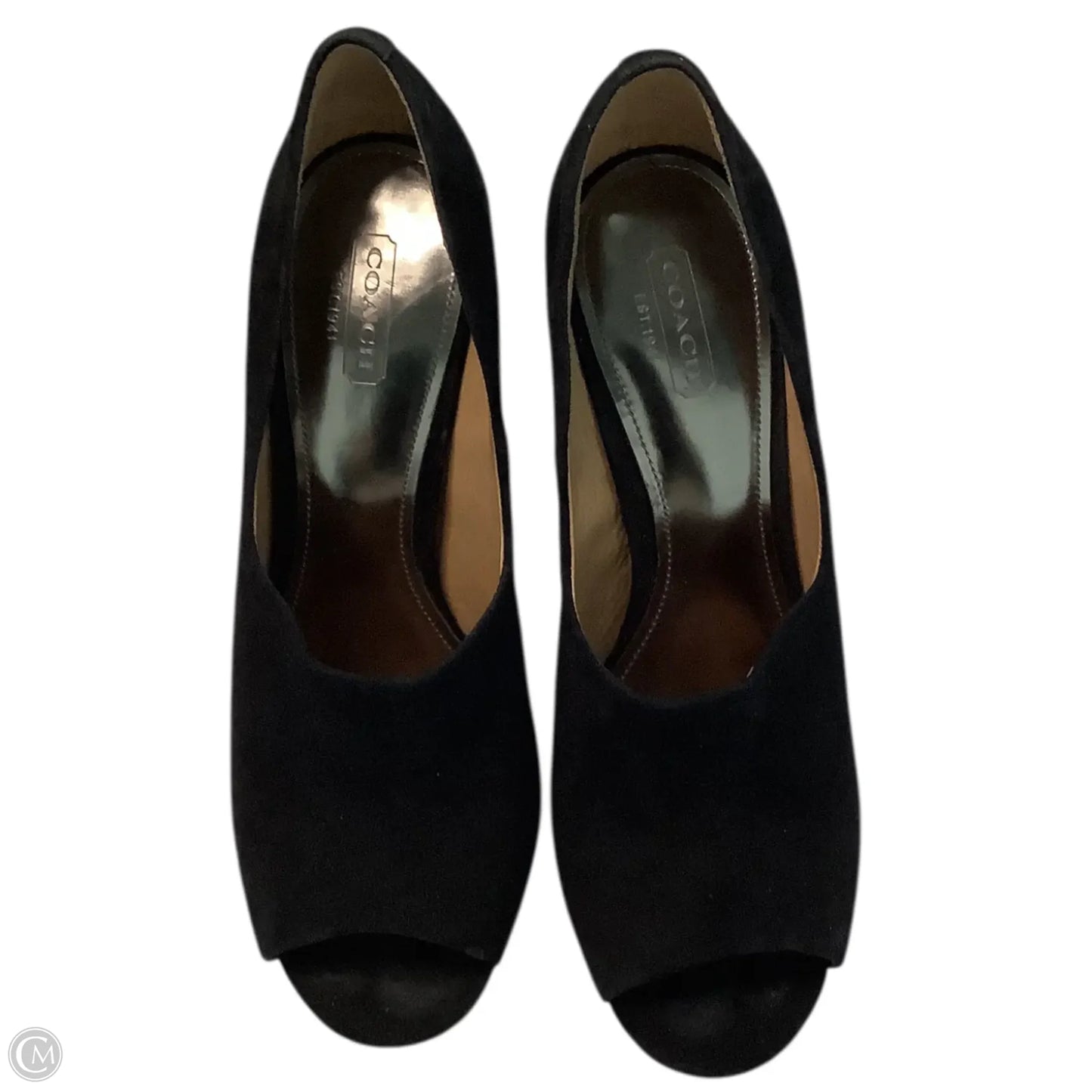 Shoes Designer By Coach In Black, Size: 7