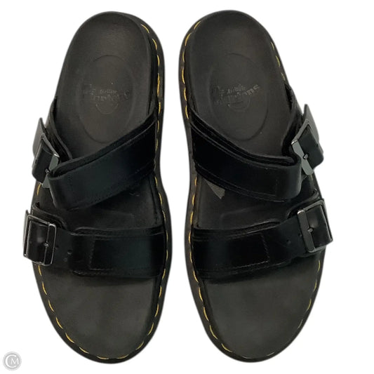 Sandals Flats By Dr Martens In Black, Size: 7
