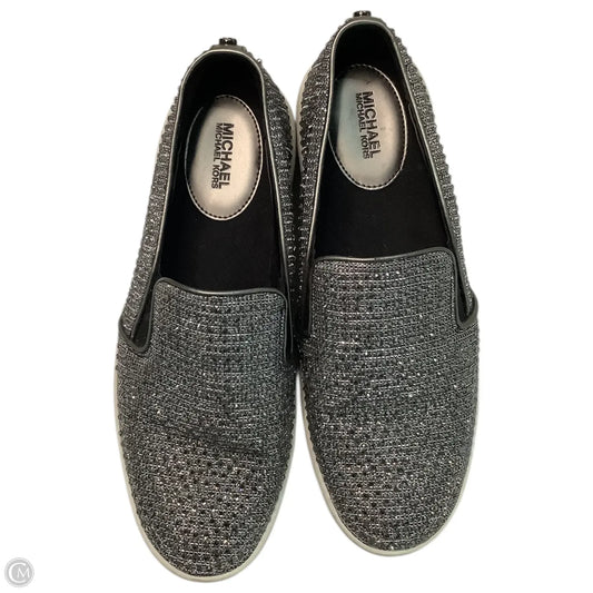 Shoes Sneakers By Michael By Michael Kors In Silver, Size: 6.5