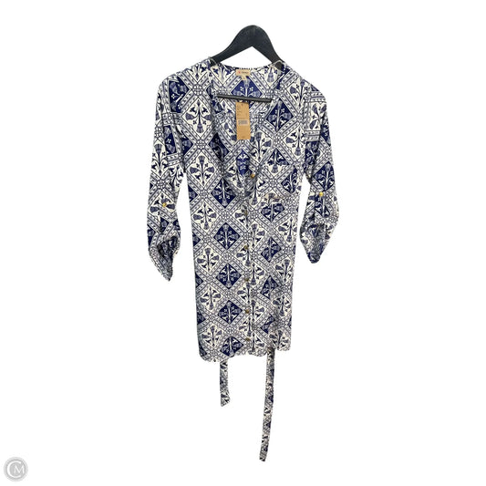Dress Casual Midi By Cremieux In Black & White, Size: S