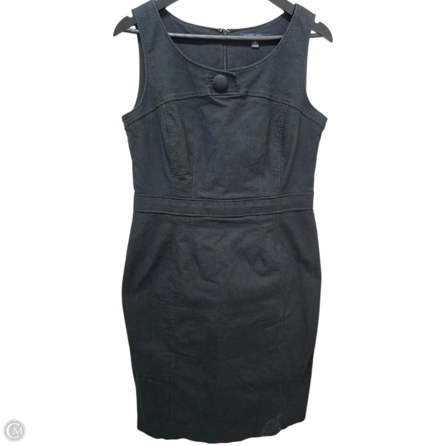 Dress Casual Midi By Brooks Brothers In Black, Size: 12