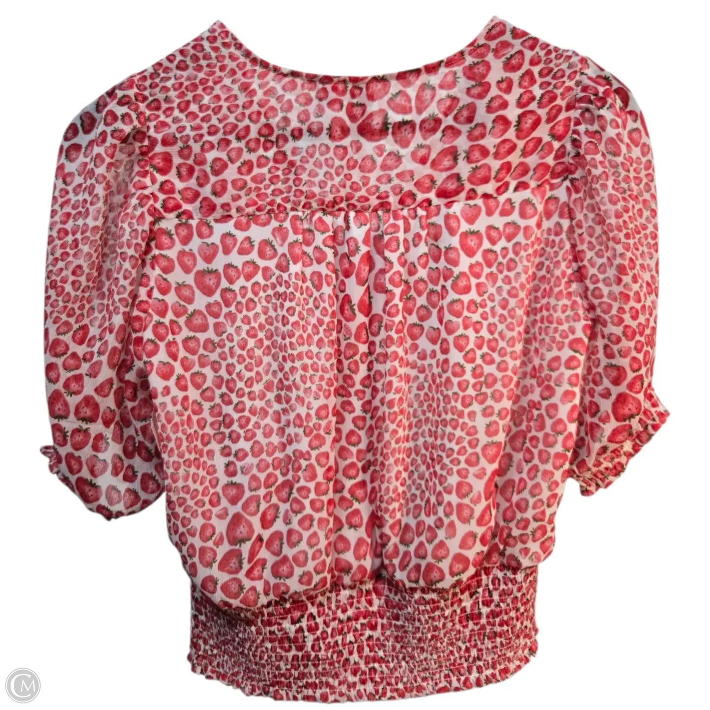 Top Short Sleeve Basic By Joie In Red, Size: S