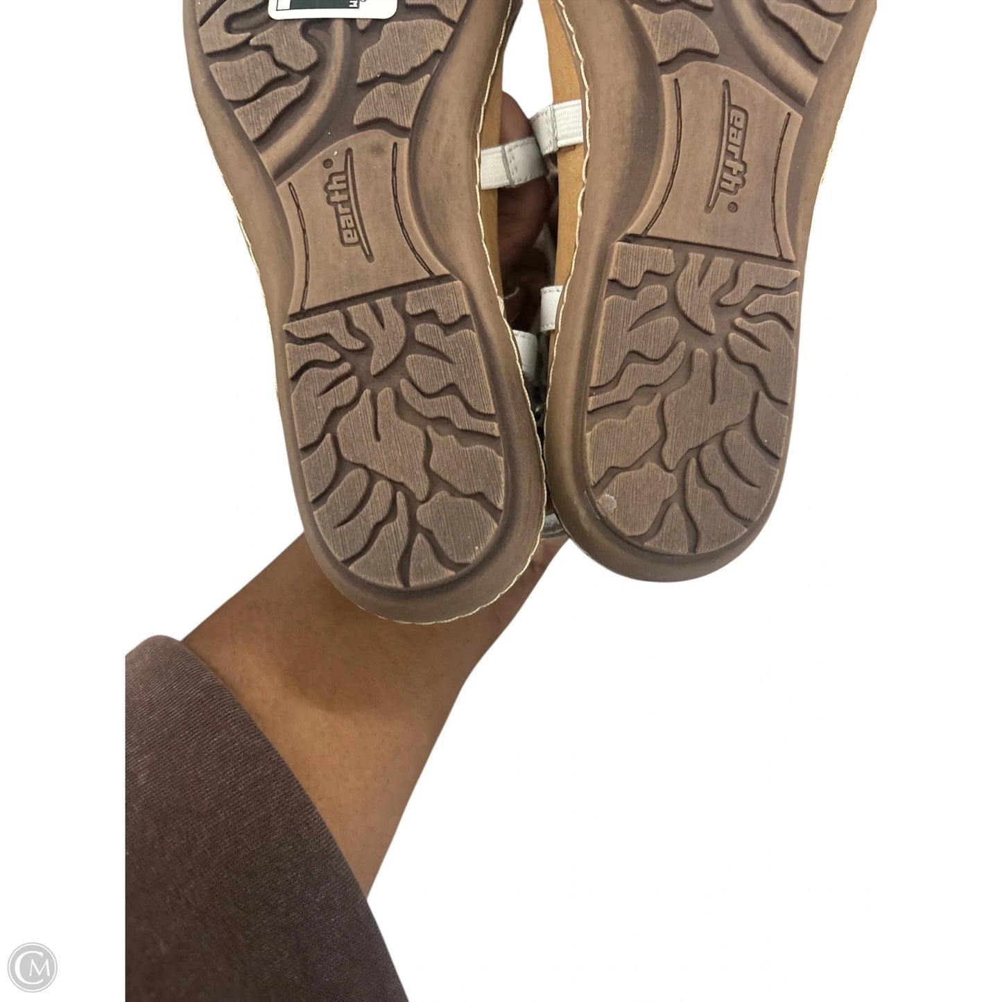Sandals Flats By Earth In Tan, Size: 6.5