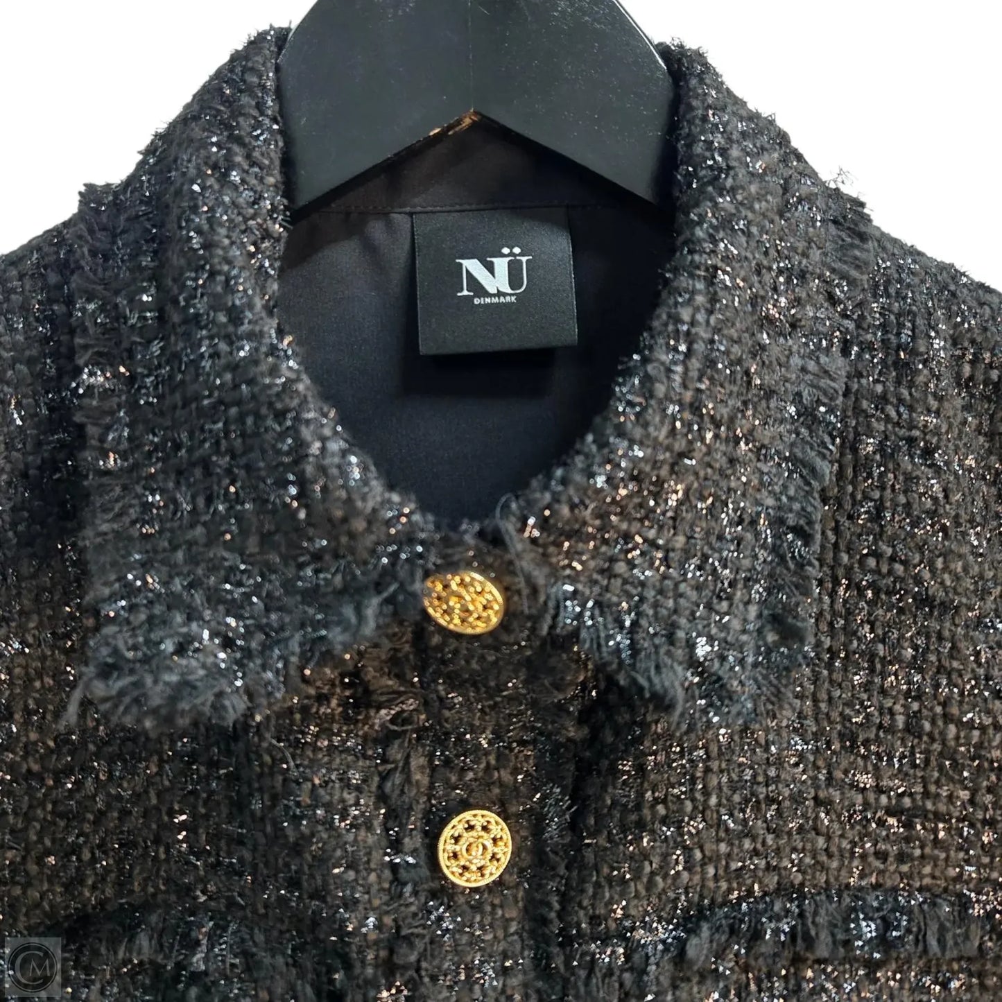 Top Long Sleeve By NU DENMARK In Black, Size: M