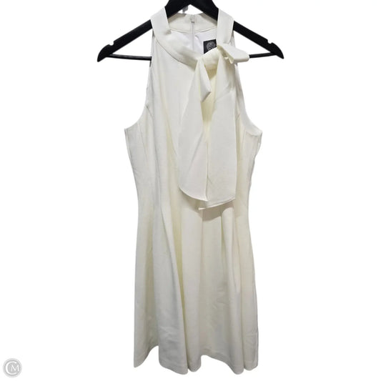 Dress Casual Midi By Vince Camuto In Cream, Size: 12