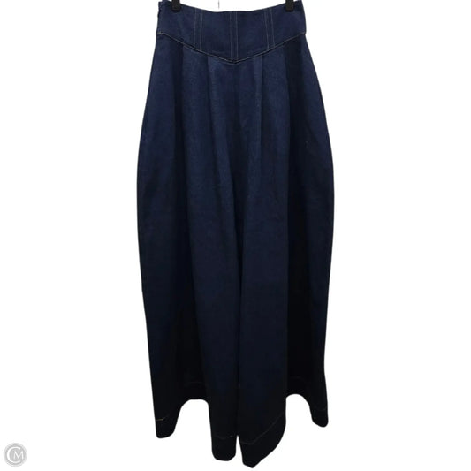 Pants Wide Leg By Cma In Blue Denim, Size: M