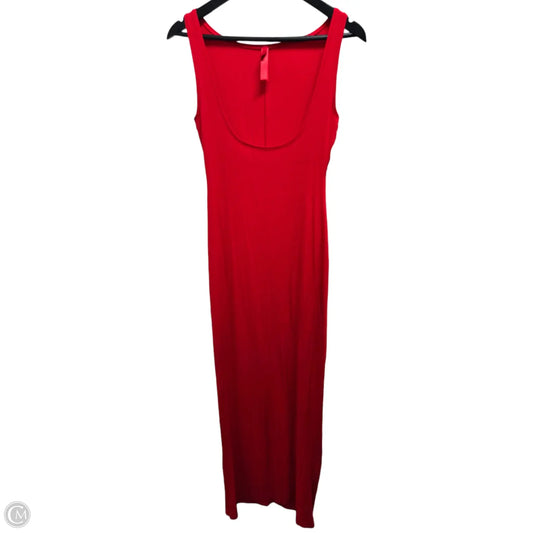 Dress Casual Maxi By Skims In Red, Size: L