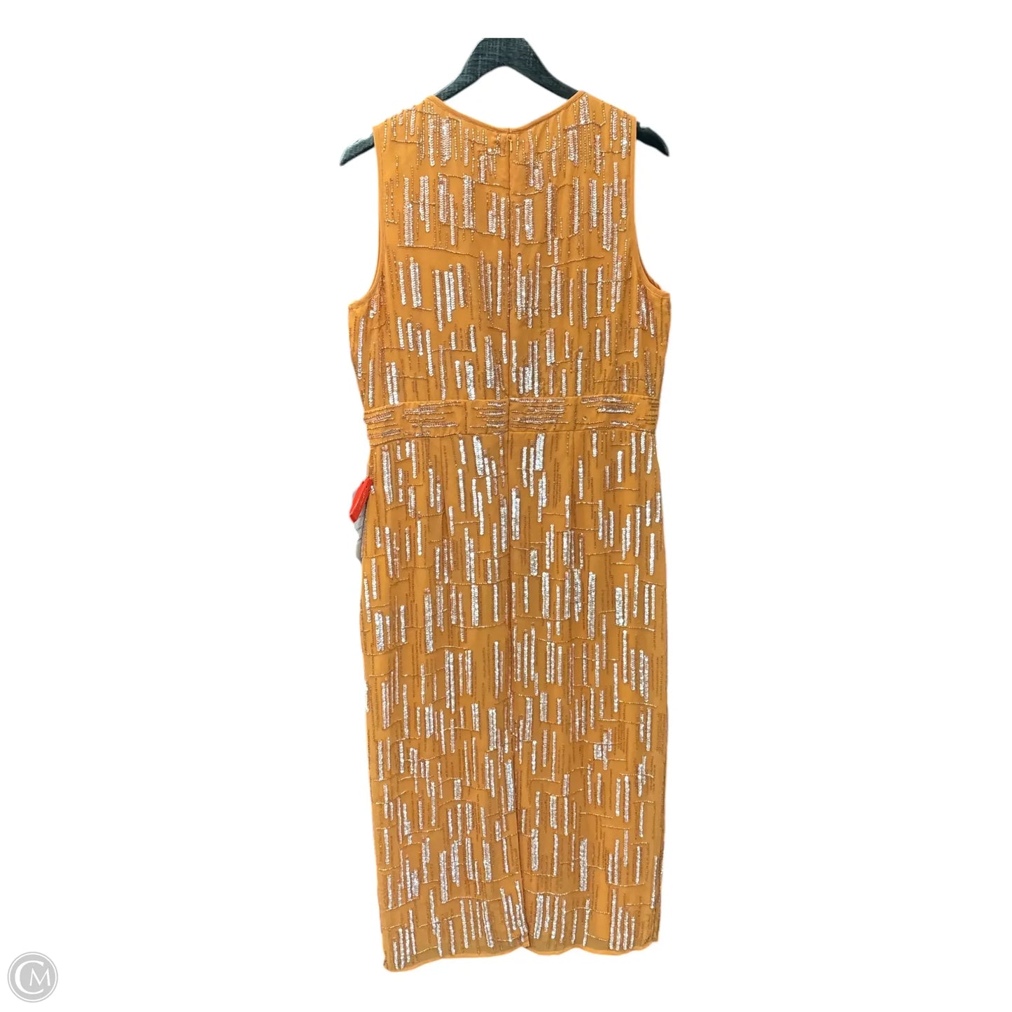 Dress Party Long By Mac Duggal In Orange, Size: 12