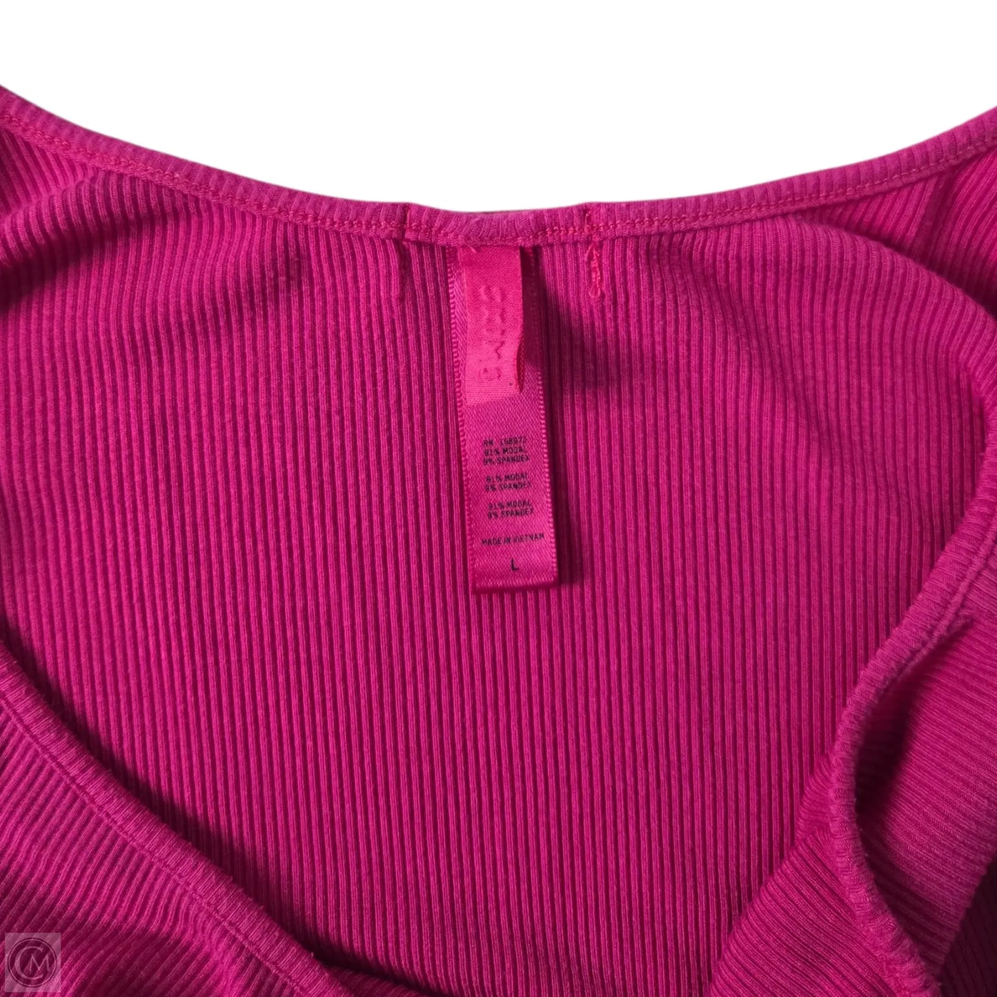 Dress Casual Maxi By Skims In Pink, Size: L