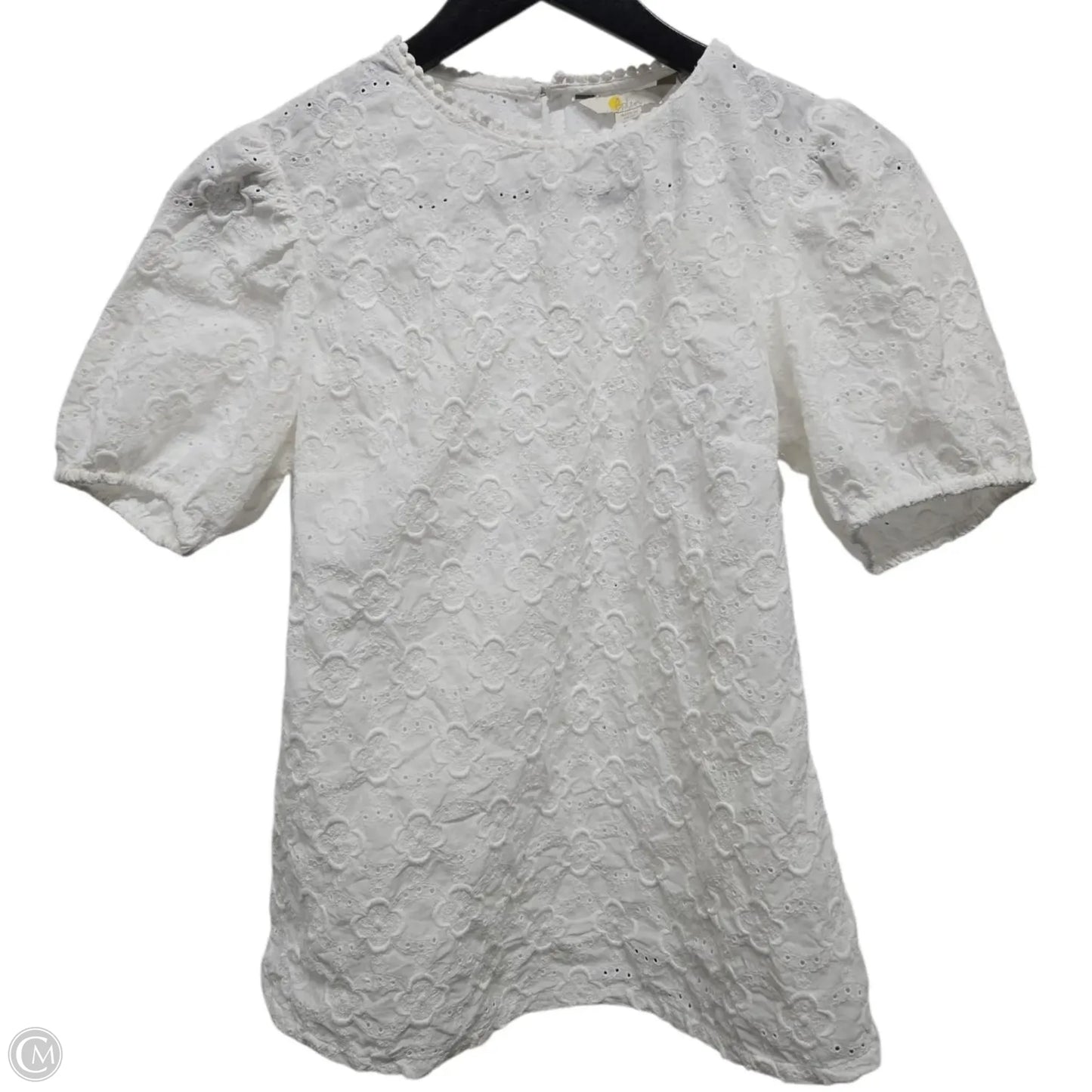 Top Short Sleeve Basic By Boden In White, Size: 6