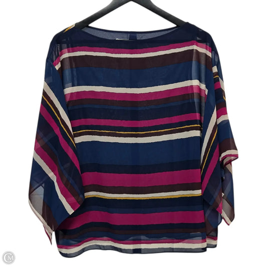 Top Short Sleeve Basic By Trina Turk In Striped Pattern, Size: M