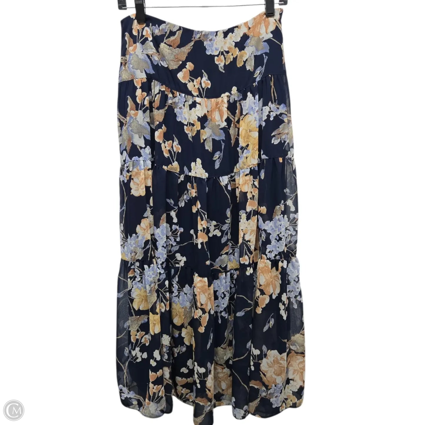 Skirt Maxi By Lauren By Ralph Lauren In Floral Print, Size: 4