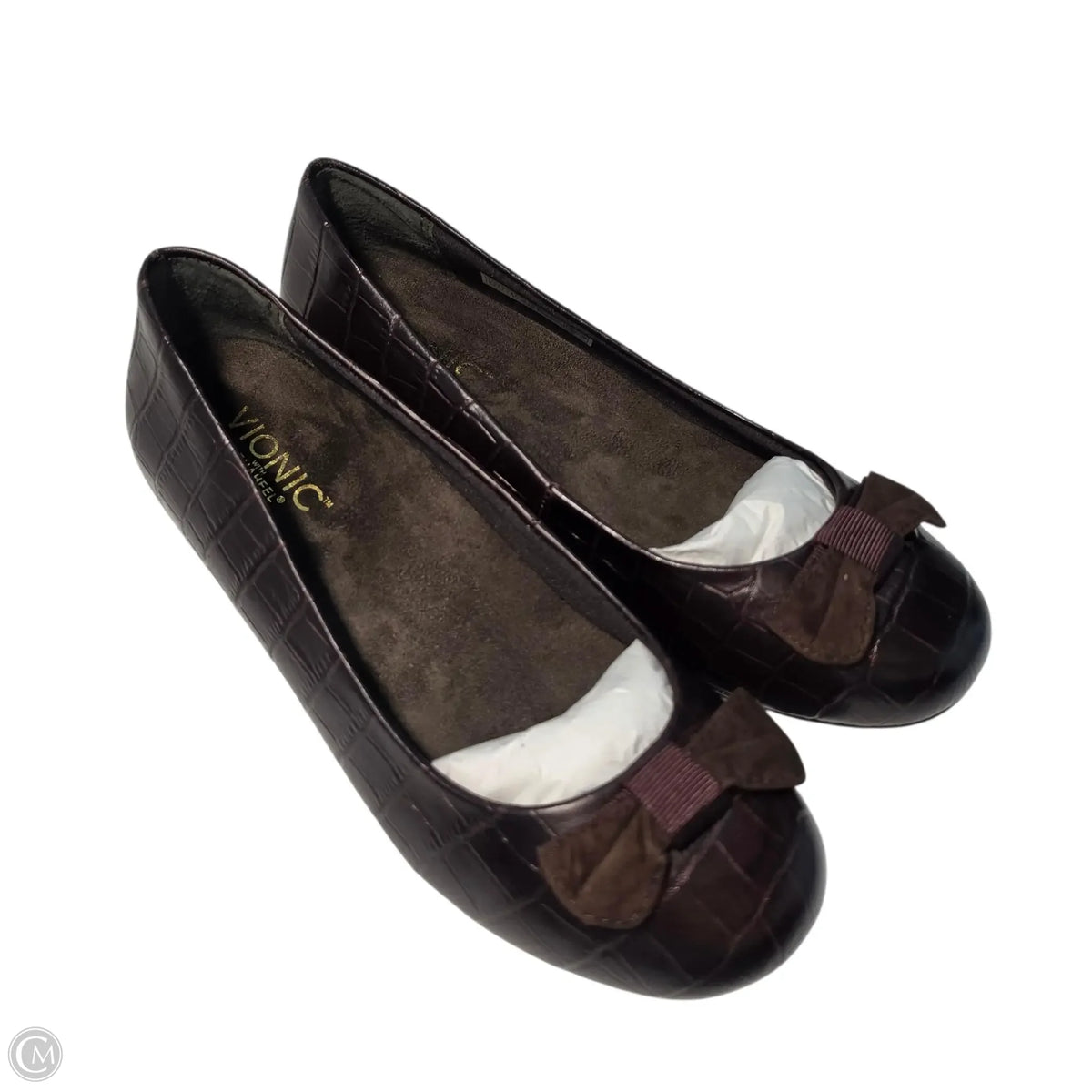 Shoes Flats By Vionic In Brown, Size: 6.5