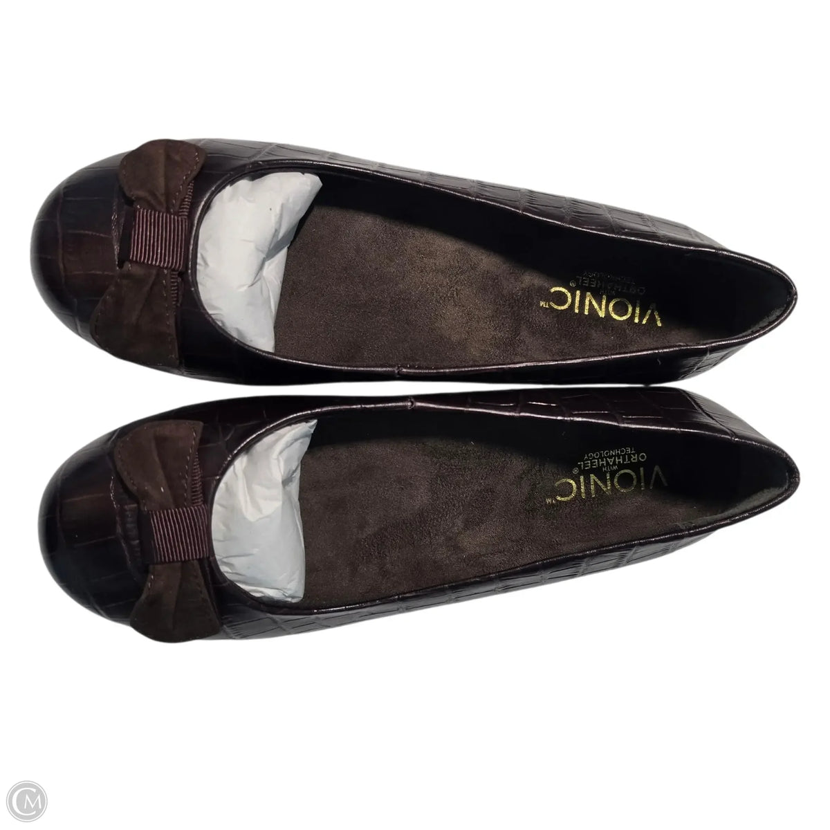 Shoes Flats By Vionic In Brown, Size: 6.5