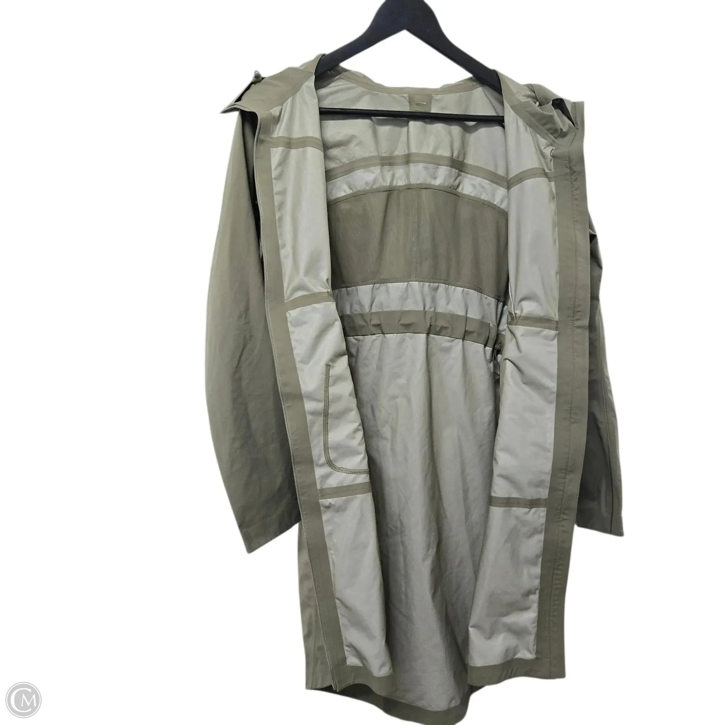 Coat Raincoat By Lululemon In Green, Size: 4