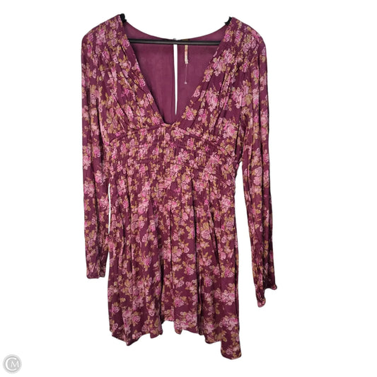 Dress Casual Midi By Free People In Pink, Size: M