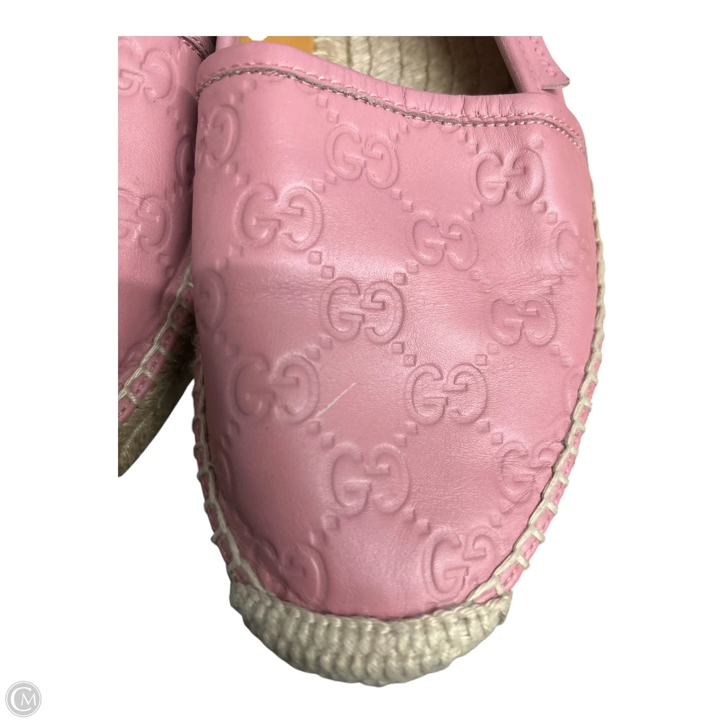 Sandals Luxury Designer By Gucci In Pink