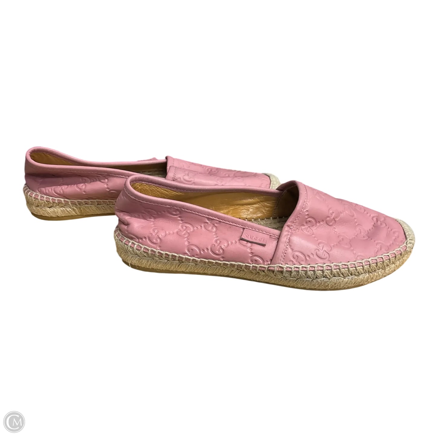 Sandals Luxury Designer By Gucci In Pink