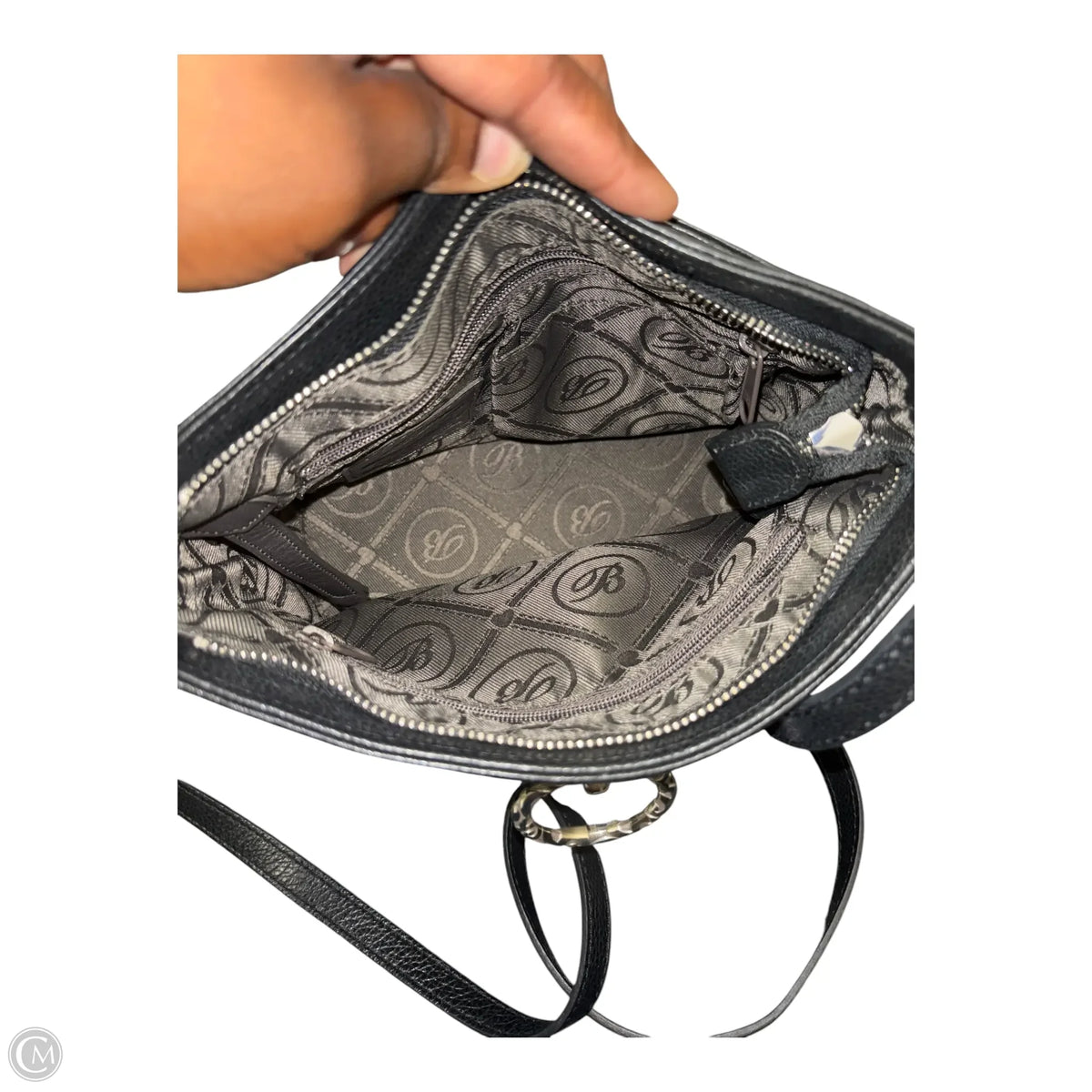Brighton Leather Handbag, Size: Medium