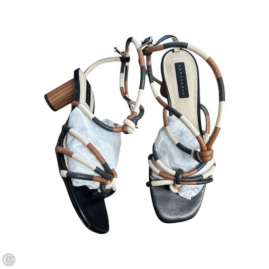 Sandals Heels Block By Sanctuary In Multi-colored, Size: 9.5