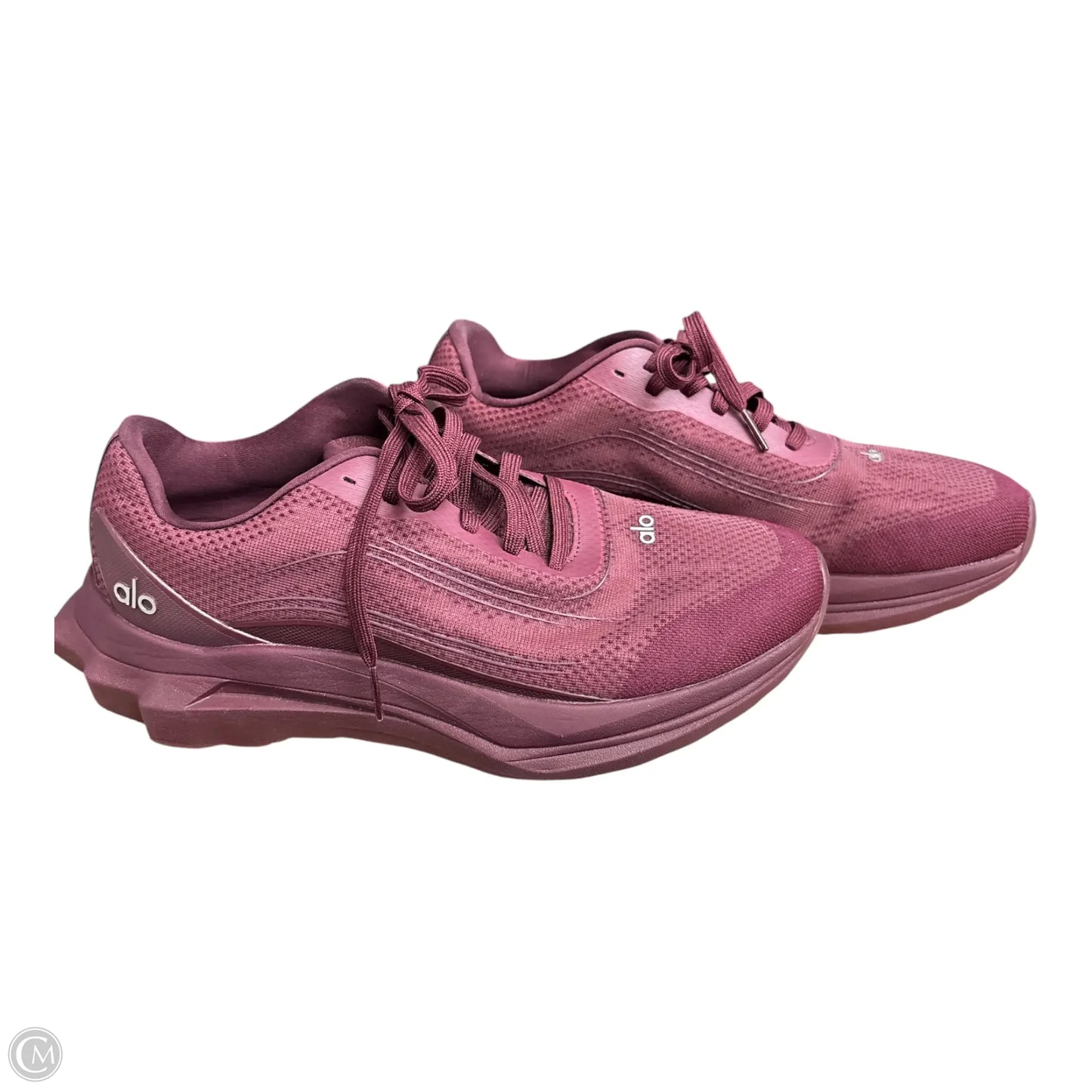 Shoes Athletic By Alo In Maroon, Size: 10