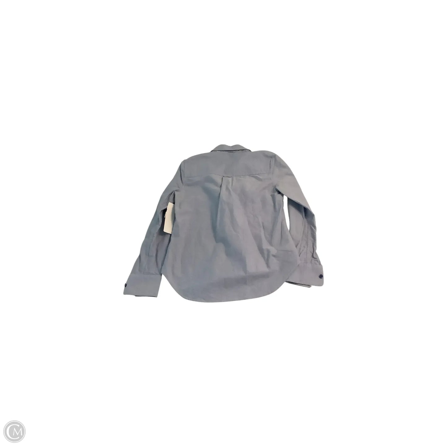 Top Long Sleeve Designer By Kate Spade In Blue, Size: Xs