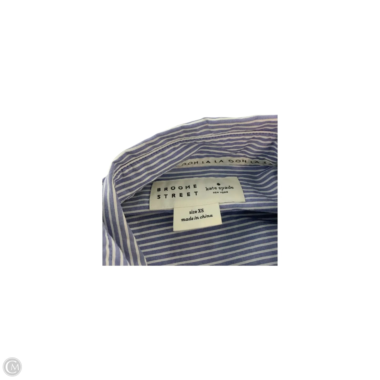 Dress Designer By Kate Spade In Striped Pattern, Size: Xs