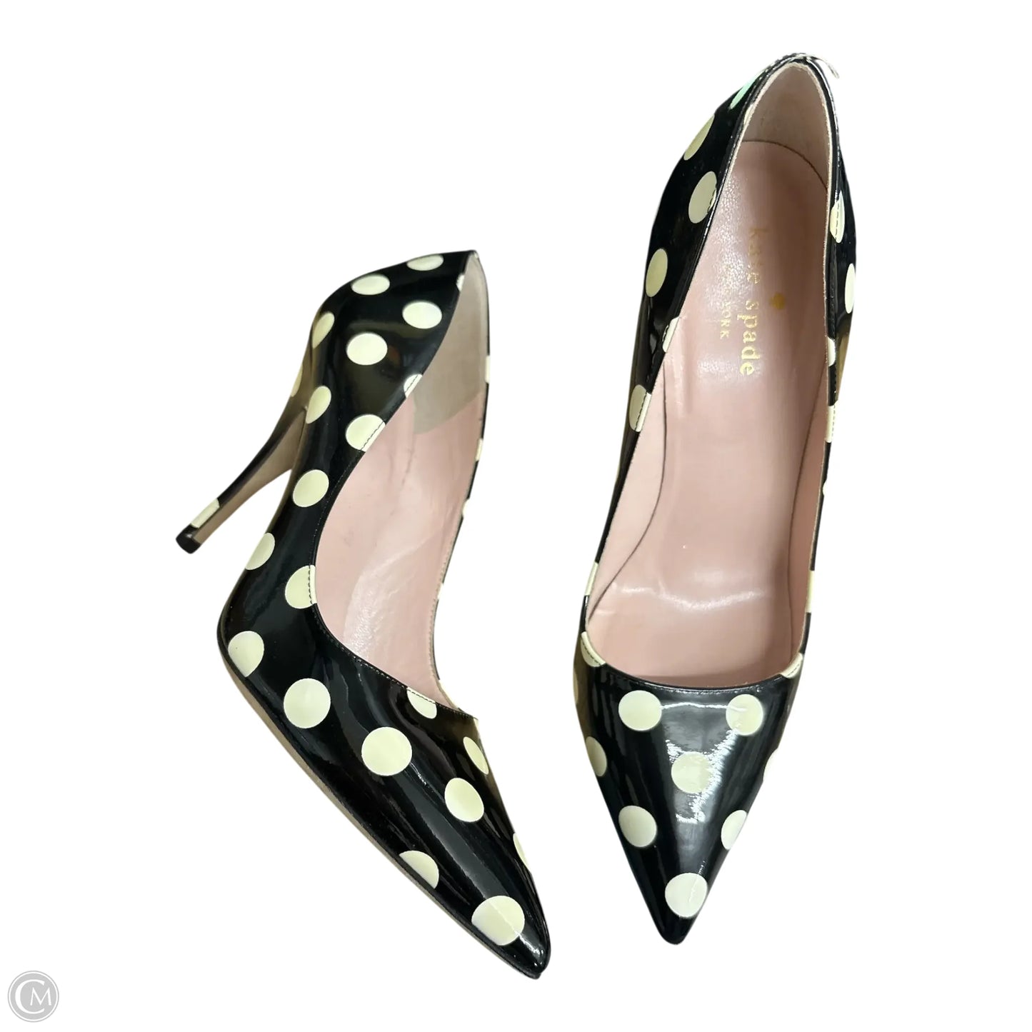 Shoes Designer By Kate Spade In Polkadot Pattern, Size: 7