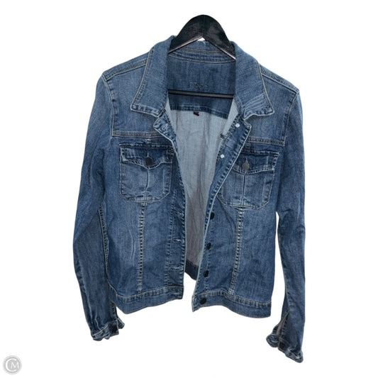 Jacket Denim By Kut In Blue, Size: Xl