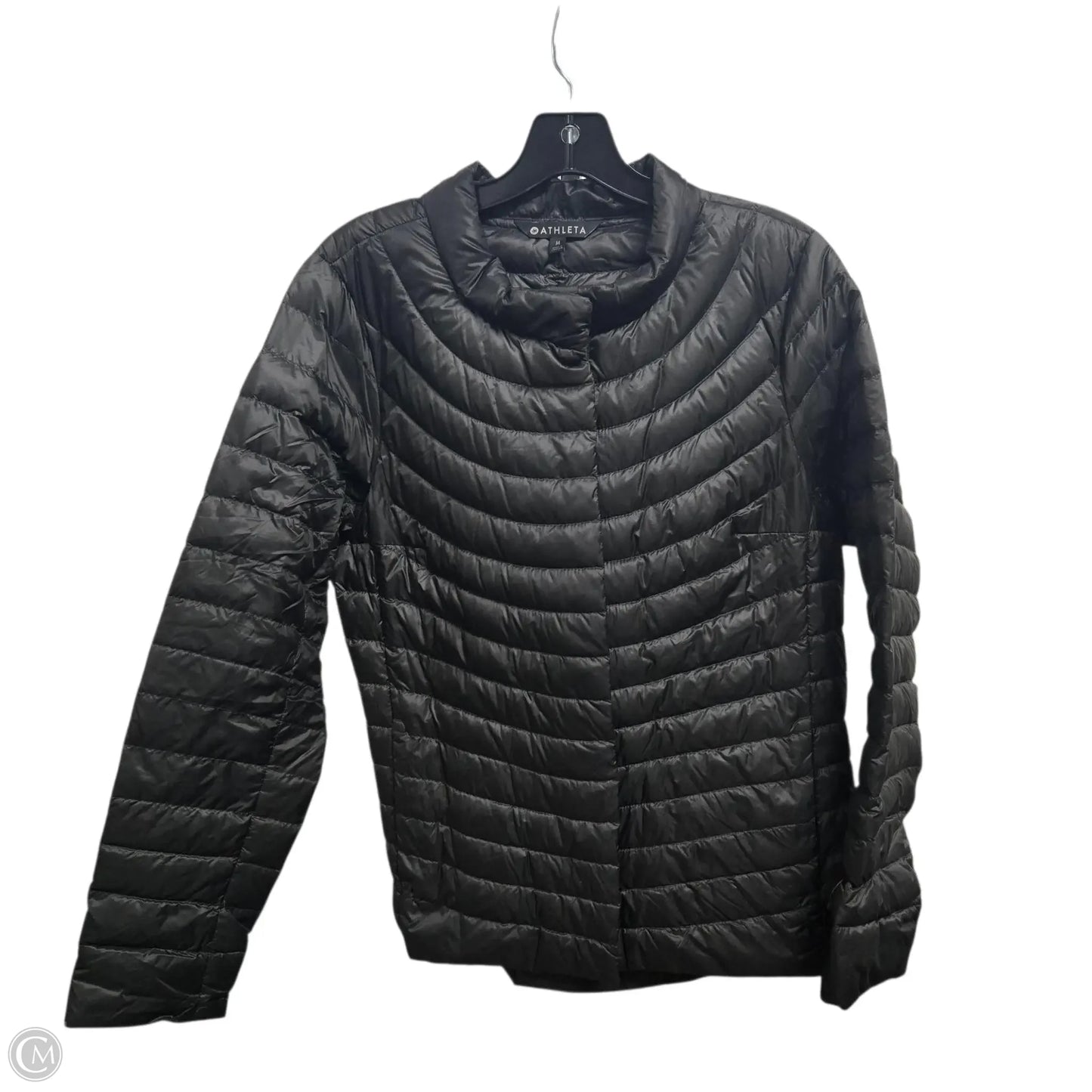 Jacket Puffer & Quilted By Athleta In Green, Size: M