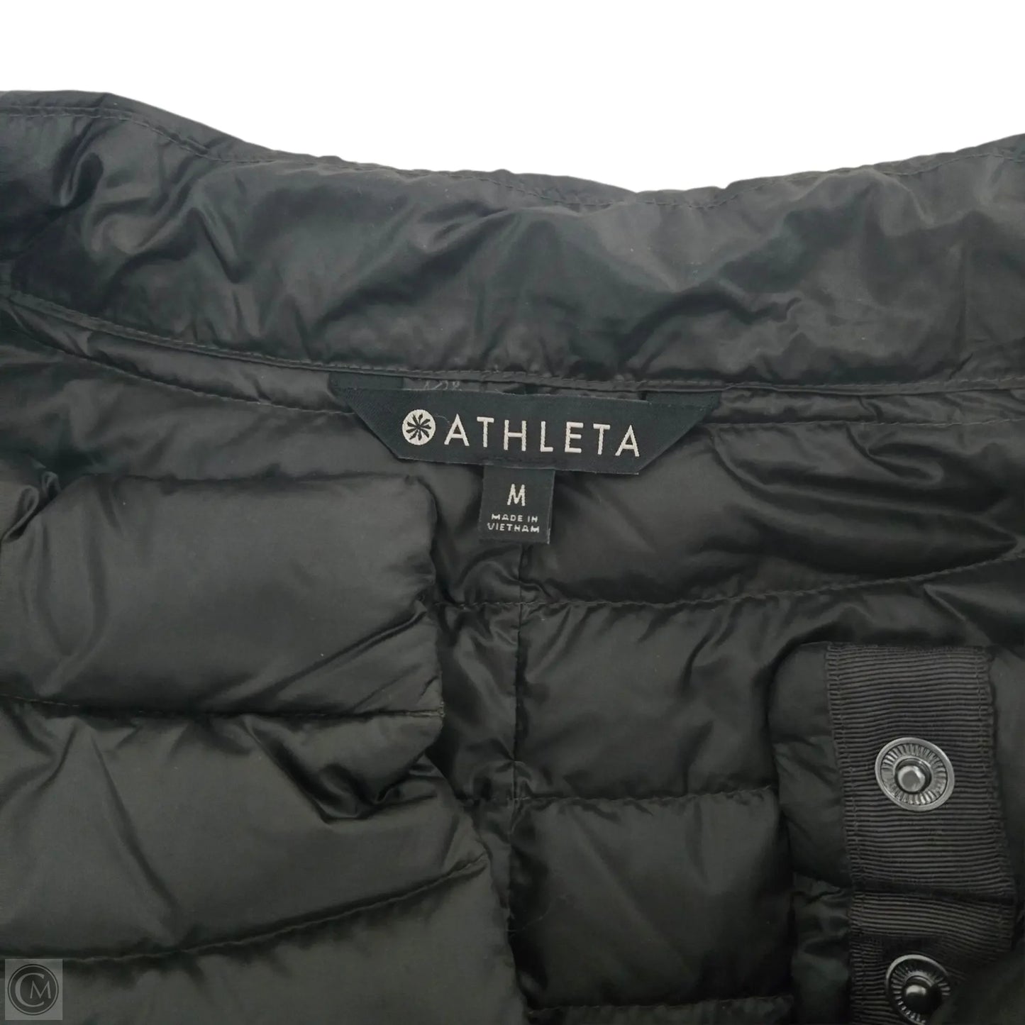 Jacket Puffer & Quilted By Athleta In Green, Size: M
