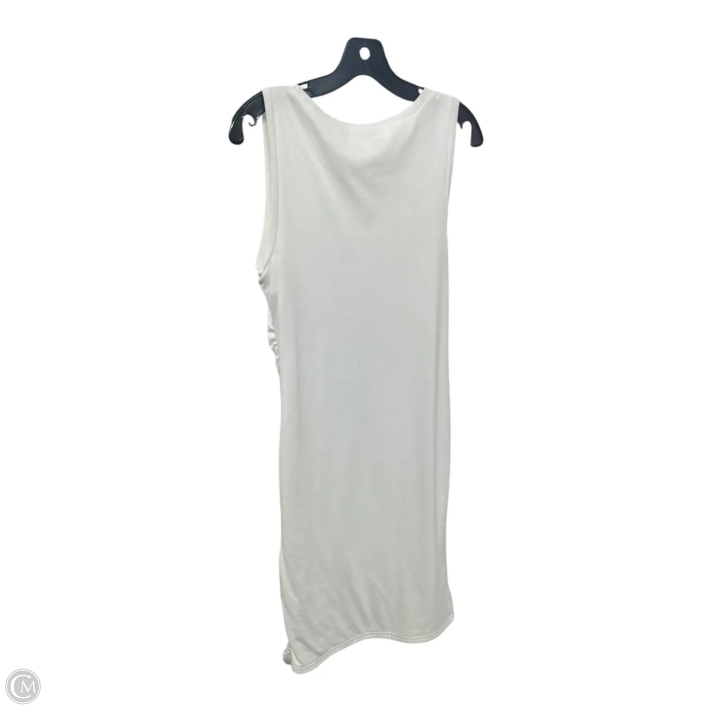 Dress Casual Midi By Leith In White, Size: M