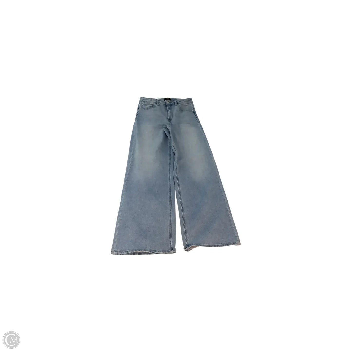 Jeans Wide Leg By Quince In Blue Denim, Size: 6