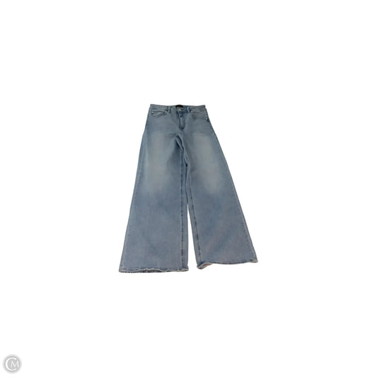 Jeans Wide Leg By Quince In Blue Denim, Size: 6