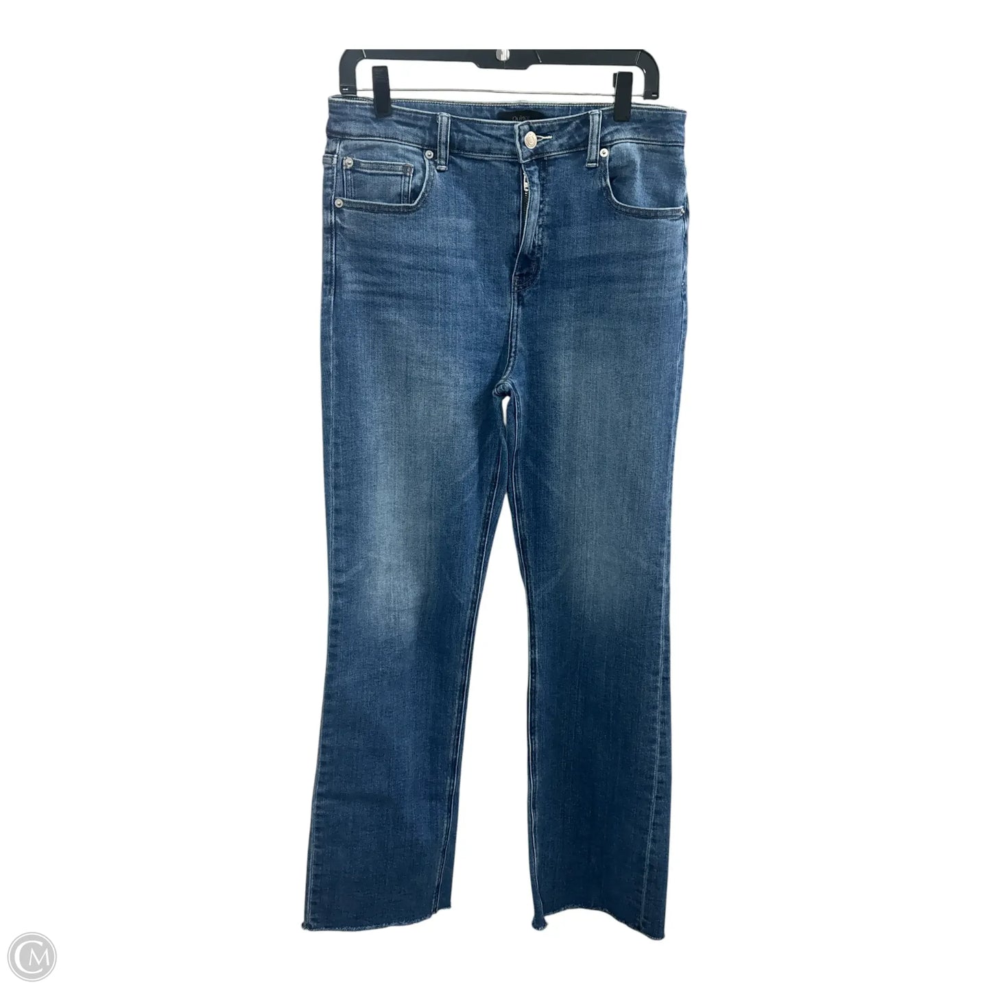 Jeans Wide Leg By Quince In Blue, Size: 6