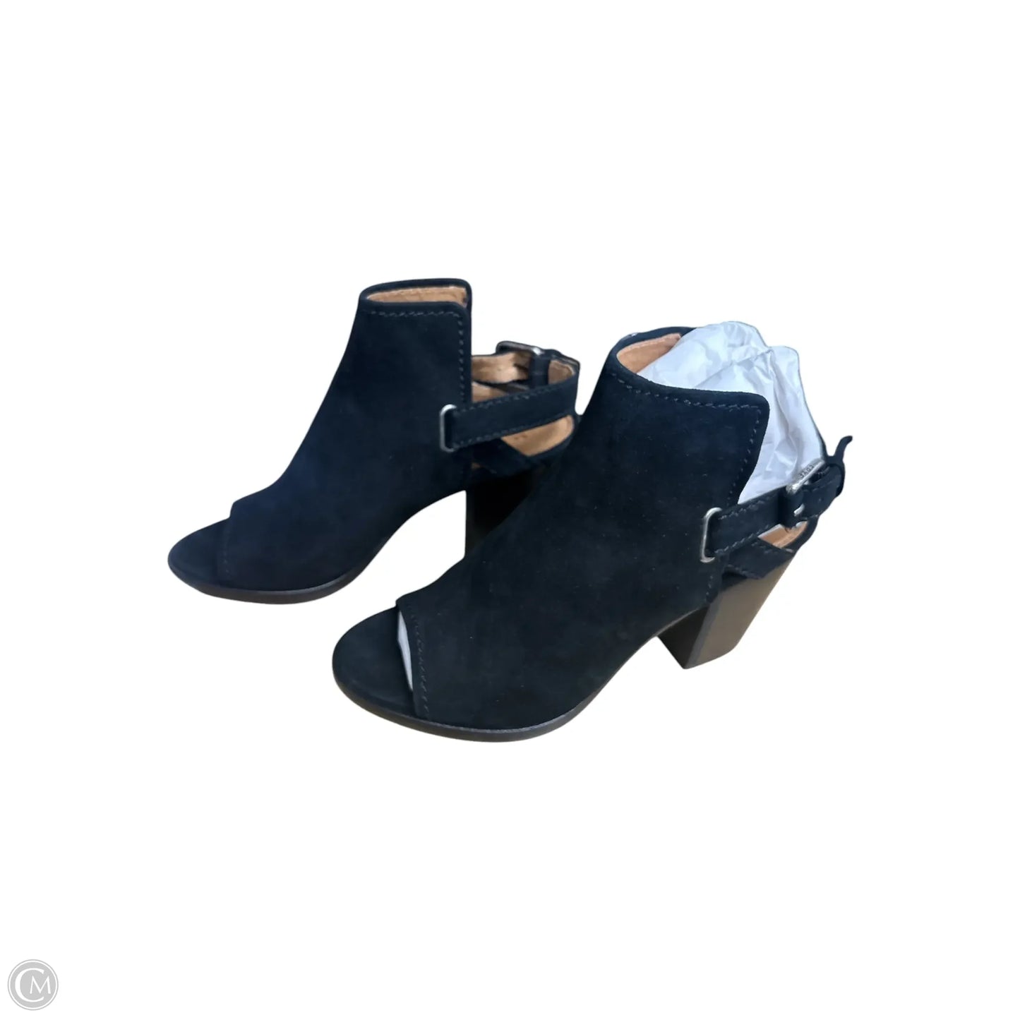 Boots Designer By Frye In Black, Size: 6