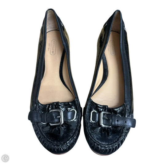 Shoes Designer By Coach In Black, Size: 6