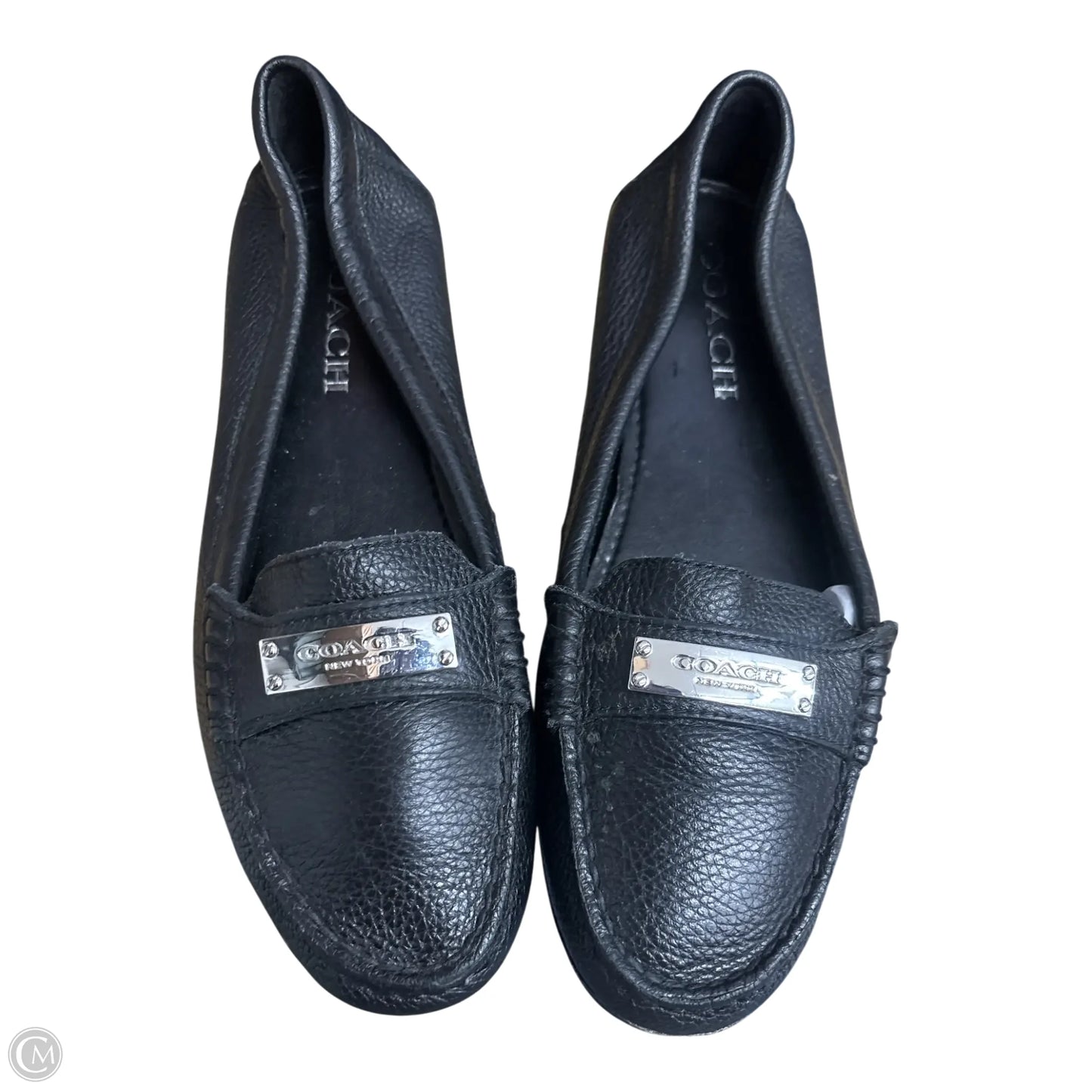 Shoes Designer By Coach In Black, Size: 9